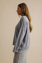 Load image into Gallery viewer, Elevate Merino Cashmere Crew Pullover Ocean