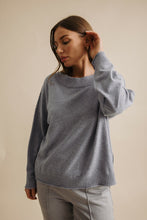 Load image into Gallery viewer, Elevate Merino Cashmere Crew Pullover Ocean