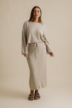 Load image into Gallery viewer, Elevate Mock Merino Cashmere Pullover Buckwheat