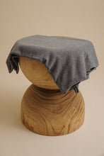 Load image into Gallery viewer, Winter Retreat Merino Cotton Wrap Ash