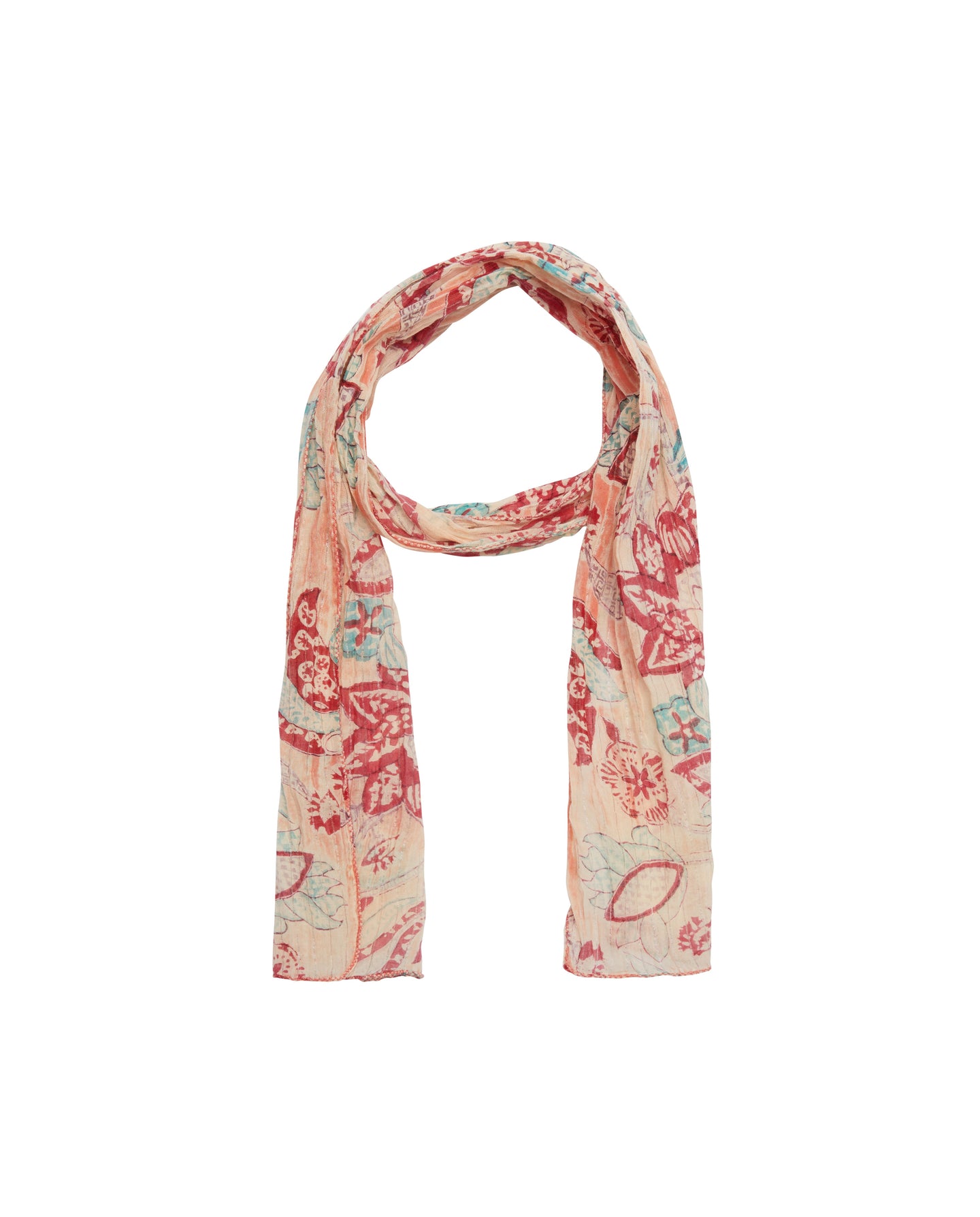 Kiki Scarf Shrimp Tropicana