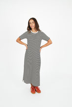 Load image into Gallery viewer, Voyage Striped Dress Black