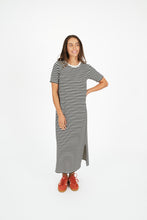 Load image into Gallery viewer, Voyage Striped Dress Black