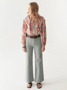 Tito Blouse Shrimp Tropicana