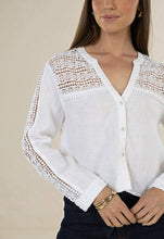 Load image into Gallery viewer, Delphie  Shirt White