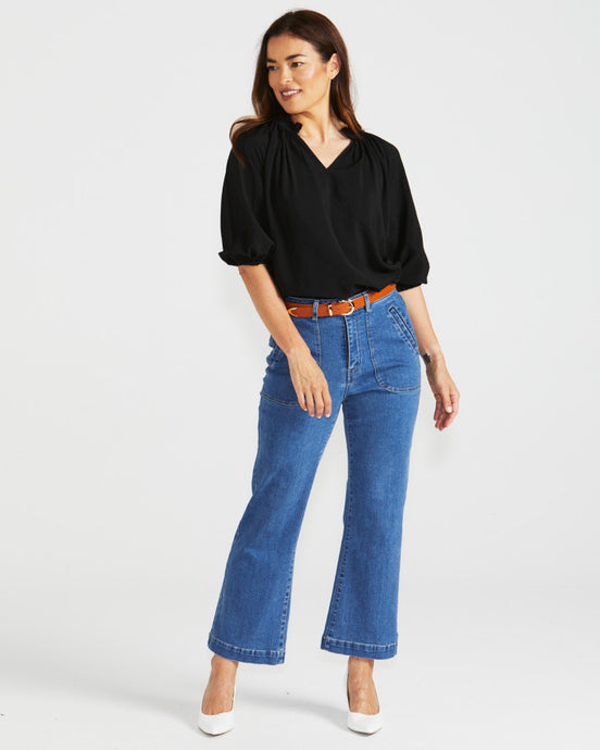 Bryce Bootleg Jean Vintage Blue