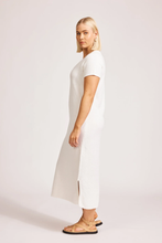 Load image into Gallery viewer, Artemis V Knit Dress - White