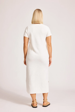 Load image into Gallery viewer, Artemis V Knit Dress - White