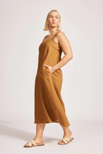 Load image into Gallery viewer, eb &amp; ive Miramar Tank Maxi Dress Camel