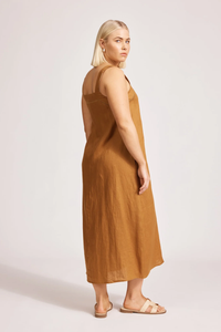 eb & ive Miramar Tank Maxi Dress Camel