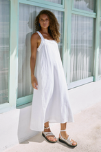Load image into Gallery viewer, eb &amp; ive Miramar Tank Maxi Dress White