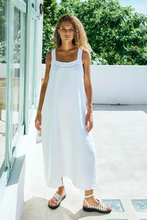 Load image into Gallery viewer, eb &amp; ive Miramar Tank Maxi Dress White