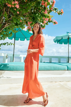 Load image into Gallery viewer, eb &amp; ive Miramar Twist Maxi Dress Coral
