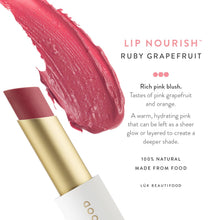 Load image into Gallery viewer, Lip Nourish™ Sheer Lipstick - Ruby Grapefruit