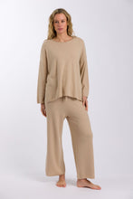 Load image into Gallery viewer, Winter Retreat Merino Pullover Soft Sand