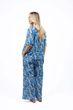 Load image into Gallery viewer, Fleur Pant Blue/Stone