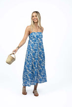 Load image into Gallery viewer, Fleur Sway Dress Blue/Stone