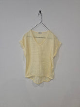 Load image into Gallery viewer, Plain Italian Linen Tee - Siena