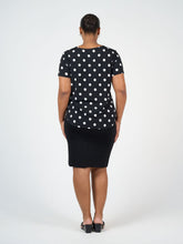 Load image into Gallery viewer, Janis Short Sleeve Bamboo T-Shirt - Polka Dot