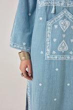 Load image into Gallery viewer, Ganga Tunic Nomad Blue