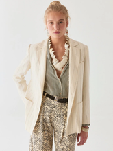 Load image into Gallery viewer, Diplomatico Paddy Jacket Ecru Stripes
