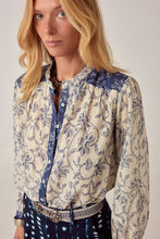 Load image into Gallery viewer, Cleo Blouse White Fuji
