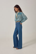 Load image into Gallery viewer, Maria Shirt Blue Ink