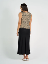 Load image into Gallery viewer, Kate Bamboo Tank - Brown Leopard
