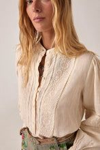 Load image into Gallery viewer, Virginia Blouse Ivory Whisper