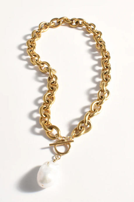 Baroque Pearl Drop Event Necklace