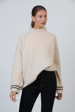 Load image into Gallery viewer, Namastai Mockneck Knit Natural