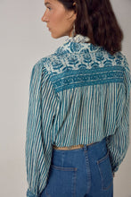 Load image into Gallery viewer, Maria Shirt Blue Ink