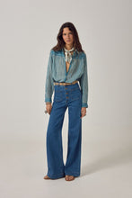 Load image into Gallery viewer, Maria Shirt Blue Ink