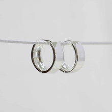 Load image into Gallery viewer, Joy Hoops in Silver