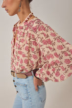 Load image into Gallery viewer, Lennox Blouse Gordon Roses
