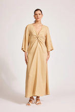 Load image into Gallery viewer, Miramar Twist Maxi Dress - Caramel