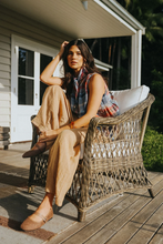 Load image into Gallery viewer, Cara Linen Top Multi Check