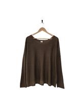 Load image into Gallery viewer, Montaigne Laurant 100% Australian Merino Superfine Loose Summer Knit Forest