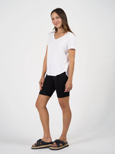 Load image into Gallery viewer, James Anti-Chafe Bamboo Bike Shorts Black
