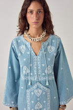 Load image into Gallery viewer, Ganga Tunic Nomad Blue