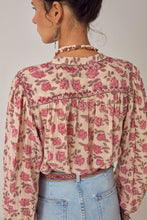 Load image into Gallery viewer, Lennox Blouse Gordon Roses