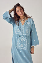 Load image into Gallery viewer, Ganga Tunic Nomad Blue