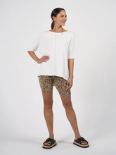 Load image into Gallery viewer, James Anti-Chafe Bamboo Bike Shorts Brown Leopard
