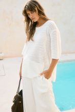 Load image into Gallery viewer, Sylvie Knit Tshirt - Lotus