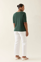 Load image into Gallery viewer, isle of mine Sylvie Knit Tshirt - Myrtle