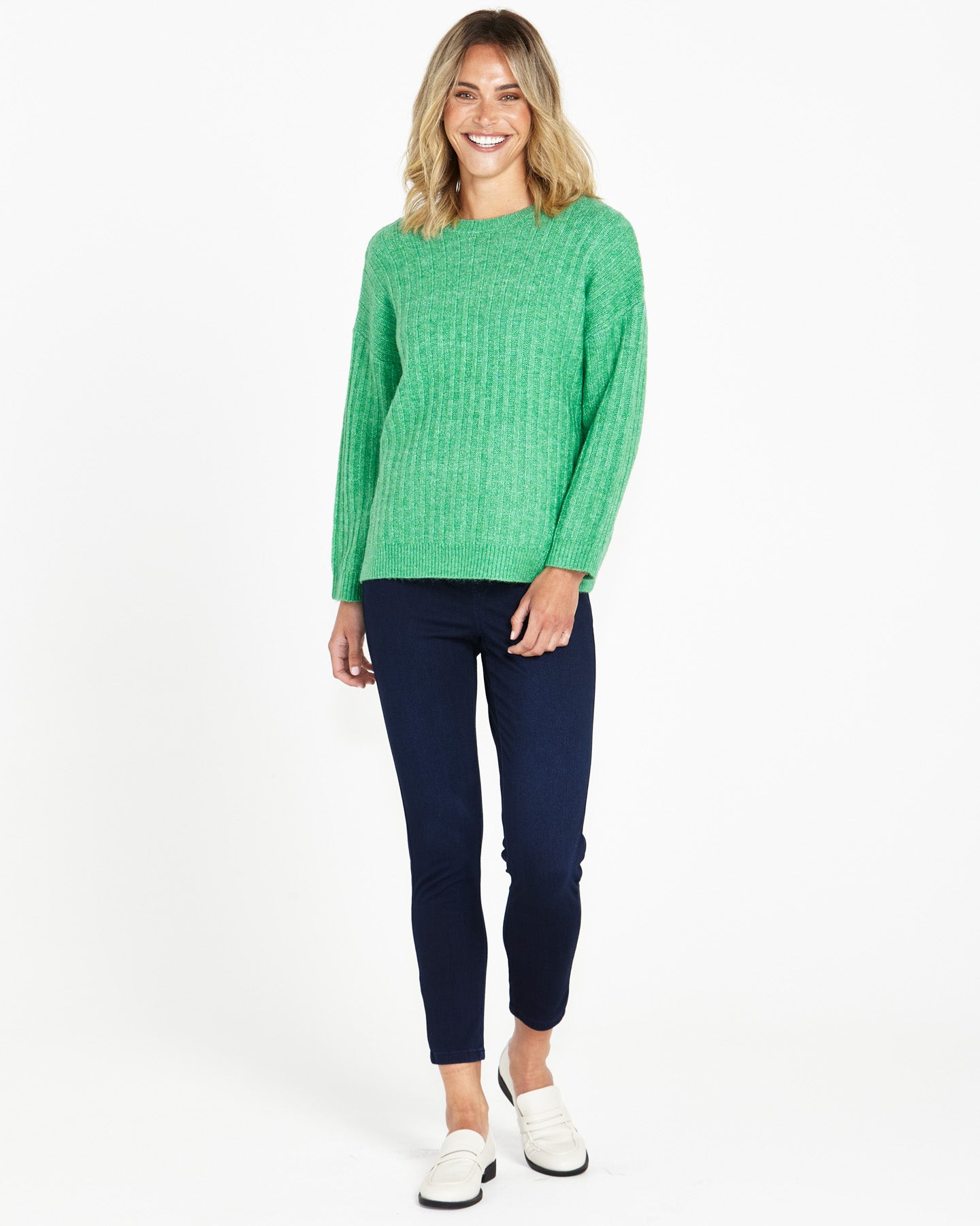 Kayla Knit Jumper Apple
