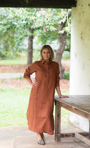 Maggie Dress Bronze