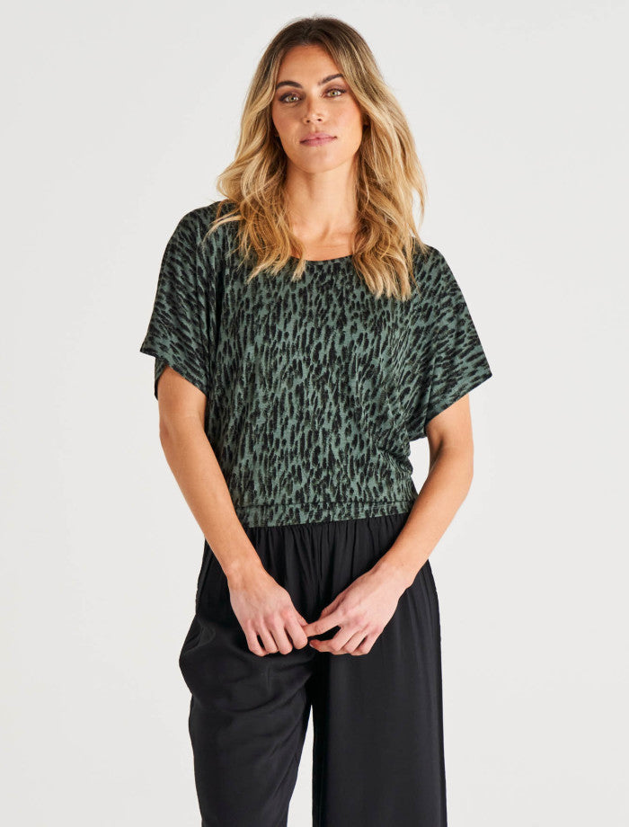 Maui Tee Abstract Print