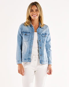 Mayfair Denim Jacket Vintage Blue