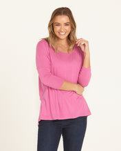 Load image into Gallery viewer, Milan 3/4 Sleeve Top Winter Pink
